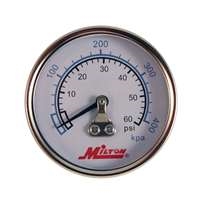 Milton 1190 - Gauge 0-60 Psi Back Mount 1/4" Np