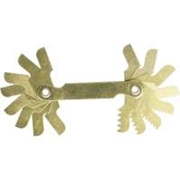 Irwin 12016 - 16 - Leaf Metric Thread Pitch Gauge, Carded