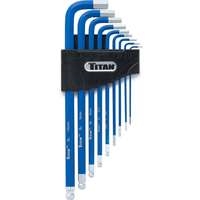 Titan 12714 - 9pc Metric Non Slip Hex Ket Set