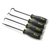Titan 17224 - 4pc Jumbo Bolstered Hook & Pick Set