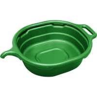 Lisle 17982 - 4.5 Gallon Oval Drain Pan - Green