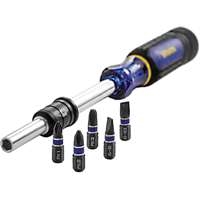 Irwin 1948779 - Extending Screwdriver with 5 Impact Bits