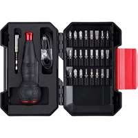Vessel 220USB25U - Cordless USB Rechargeable Screwdriver Hi-Torque with 25PC Bit Set