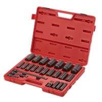 Sunex 2824 - 24 Pc 1/2 Dr 6pt Sae Deep Impact