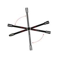 Ken Tool 35636 - Stow And Go 4 Way Hd Lug Wrench 17mm 19mm 21mm 1/2 Dr