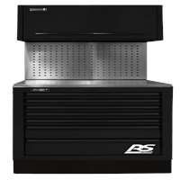 36”  CTS Set with Toolboard Back Splash - Black