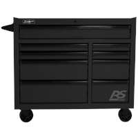 41" RS PRO 9 DWR ROLLING CABINET-BLACK