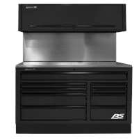 41”  CTS Set with Solid Back Splash - Black