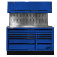 41” CTS Set with Tool Board Back Splash - Blue