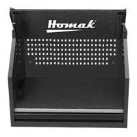 41" RS PRO TOP HUTCH-BLACK