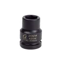 Sunex 420M - 20mm 6PT Impact Socket - 3/4" Drive