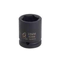 Sunex 428M - 28mm 6PT Impact Socket - 3/4" Drive