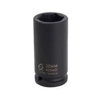 Sunex 428MD - 28mm 6PT Deep Impact Socket - 3/4" Drive