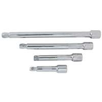 SK Hand Tool 4524 - 3/8" Drive 4pc Chrome Wobble Extension Set