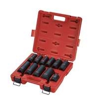 Sunex 4632 - 3/4" Dr 11pc Wheel Service Impact Socket Set