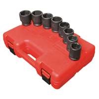 Sunex 4680 - 3/4" Dr 8pc SAE Impact Socket Set