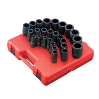 Sunex 4693 - 3/4" Dr 26pc Metric Deep Impact Socket Set
