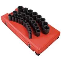 Sunex 4695 - 3/4" Dr 29pc SAE Deep Impact Socket Set