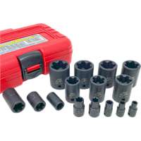 5420 - 15 Pc. EP "Star" Plus Socket Set