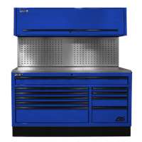 54” CTS Set with Tool Board Back Splash - Blue