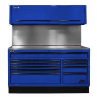 54” CTS Set with Solid Back Splash - Blue