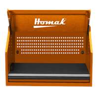 54" RS PRO TOP HUTCH-ORANGE