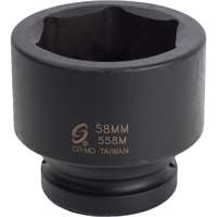 Sunex 558M - 58mm Impact Socket - 1" Drive