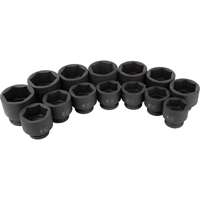 Sunex 5616 - 1" Dr. 16 Piece SAE Impact Socket Set