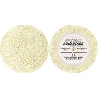 100 Natural Wool Heavy Compound Pad - HOOK&LOOP CRV CO