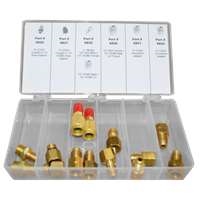 FJC 6072YF - R-1234YF Manifold/Hose Adapter Assortment