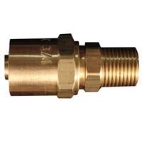Milton 622 - Reusable End, 3/8" Mnpt, Fits 3/8" X 3/4"