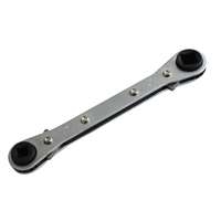 Mastercool 70082 - Refrigeration Wrench - Ratcheting1/4"-3/8"-3/16"-5/16" Squares
