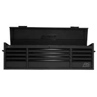 72" RS PRO 12 DR TOP CHEST W/OUTL-BK