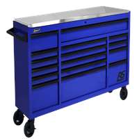 RS Pro 72IN 16drawer bottom with SS Top-Blue 