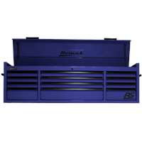 72" RS PRO 12 DR TOP CHEST W/OUTL-BL