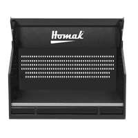 72" RS PRO TOP HUTCH-BLACK