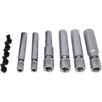 7392 - 6 Pc. Spark Plug & Glow Plug Socket Set
