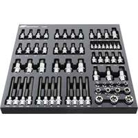 Ingersoll Rand T752003 - 66pc Master Torx & Specialty Bit Socket Set