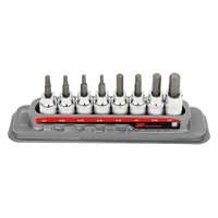 Ingersoll Rand 752028 - 8pc 3/8"dr Sae Hex Bit Socket Set(ir)