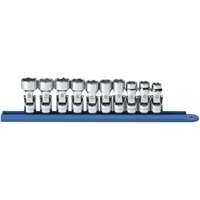 Gearwrench 80565 - 10 Pc. 3/8" Dr 6PT Flex Metric Socket Set