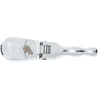 Gearwrench 81212T - 3/8" Dr. 90-Tooth Stubby Flex Head Teardrop Ratchet - 5"