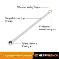 Gearwrench 85998 - 9 Pc Std Xl Gear Box Set