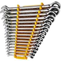 Gearwrench 86928 - 16pc 90-Tooth 12 Point Metric Combination Ratcheting Wrench Set
