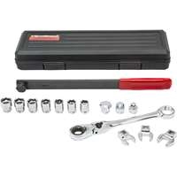 Gearwrench 89000 - 15pc Serpentine Belt Tool Set with Locking Flex Head Ratcheting Wrench