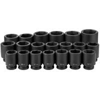Grey Pneumatic 9020MD - 20pc 1" Dr. Deep Metric Impact Socket Set