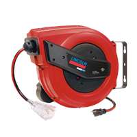 Lincoln Industrial 91039 60-Foot Power Cord Retractable Reel