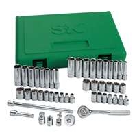 SK Hand Tool (SKT91848) - 1/4" Dr 48pc 6PT SAE/Metric Short/Deep Master Set