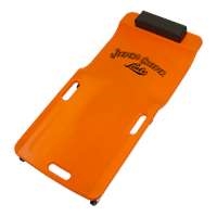 Lisle 93202 - Low Profile Plastic Creeper - Orange