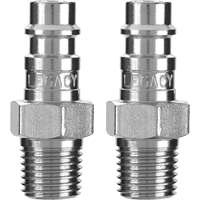 Legacy A53440FZ-2PK - Flexzilla High Flow Plug, 1/4 Body, 1/4 Mnpt