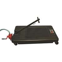 18 GALLON LOW PROFILE PLASTIC WASTE OIL DRAIN w/PUMP